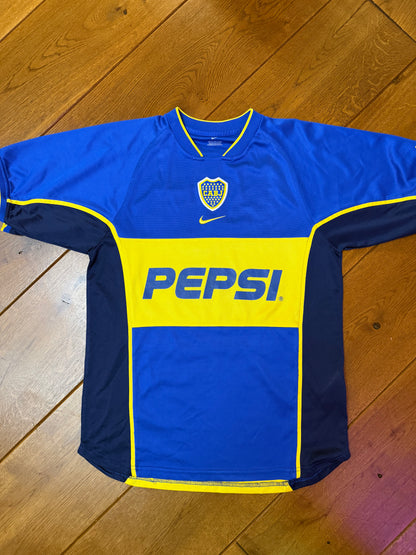 Boca Juniors 2002/2003 Home Shirt (S)
