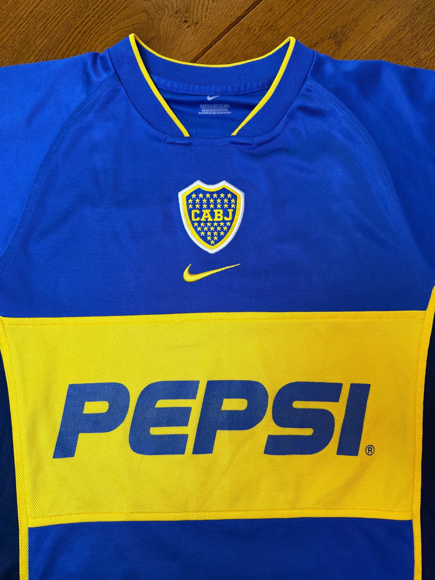 Boca Juniors 2002/2003 Home Shirt (S)