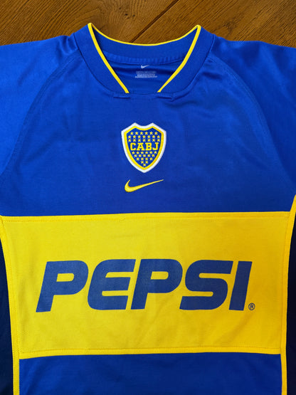 Boca Juniors 2002/2003 Home Shirt (S)