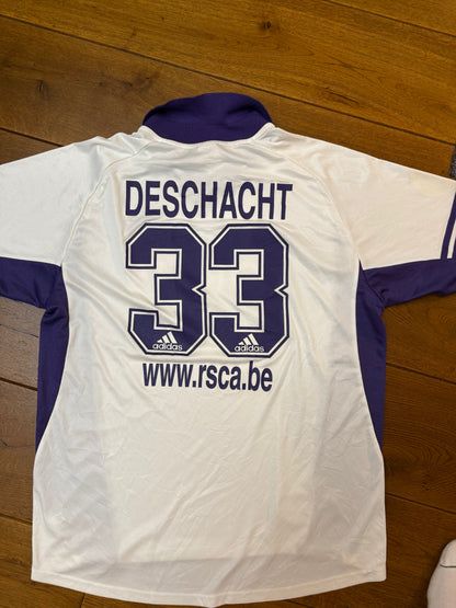 Anderlecht 2000/2001 Away Shirt (#33 Deschacht) (XL)