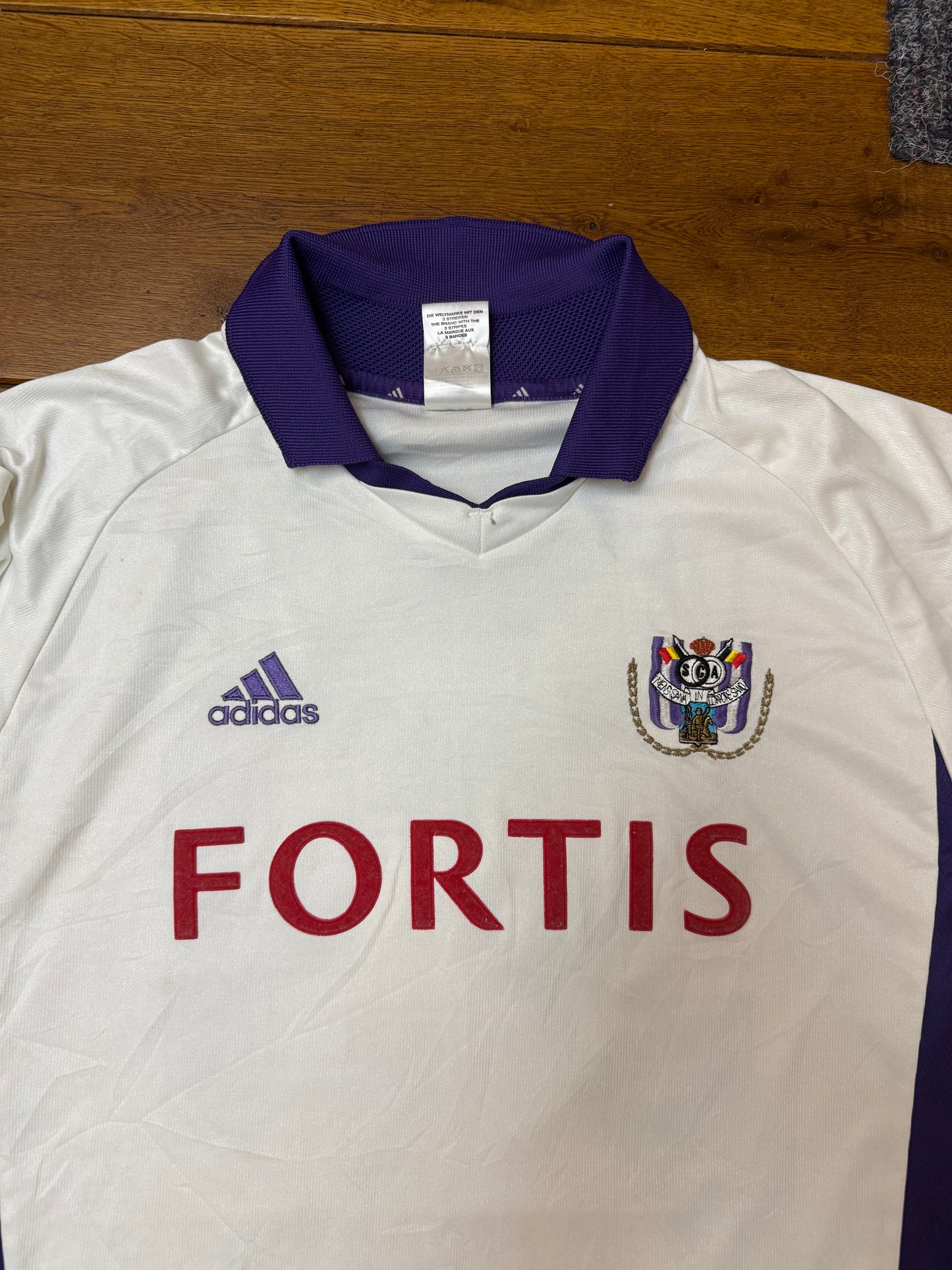 Anderlecht 2000/2001 Away Shirt (#33 Deschacht) (XL)