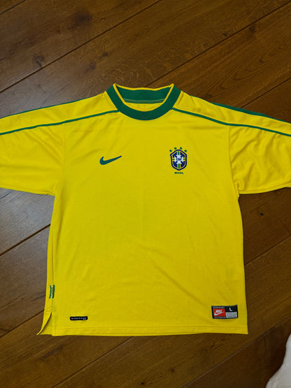Brazil 1998 Home Shirt (L)