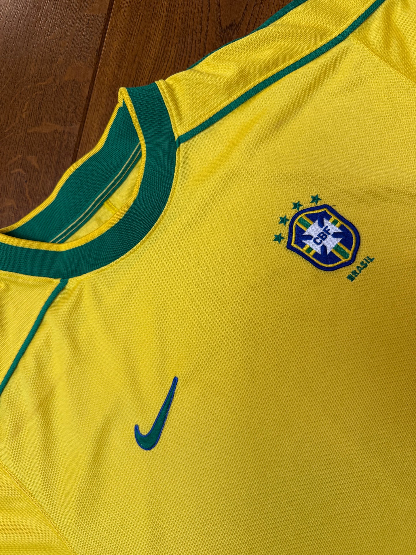 Brazil 1998 Home Shirt (L)
