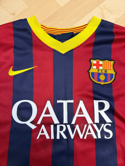FC Barcelona 2013/2014 Home Shirt (#10 Messi) (L)