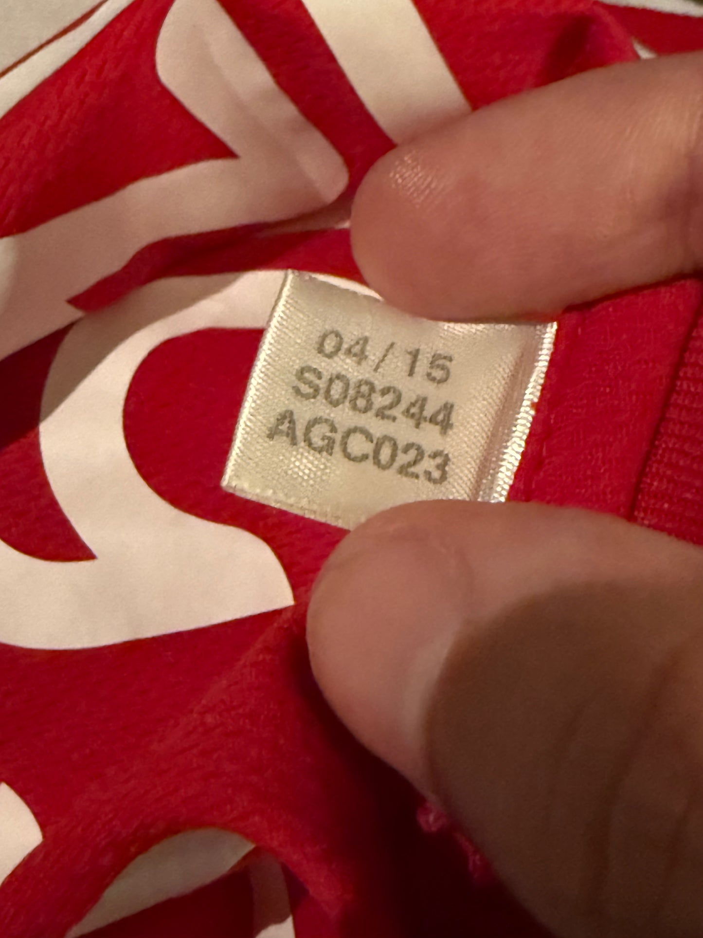 Ajax 2015/2016 Home Shirt (#30 Van der Beek) (M)