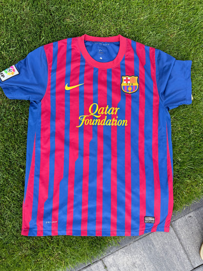 Barcelona 2011/2012 Home Shirt (#10 Messi) (L)