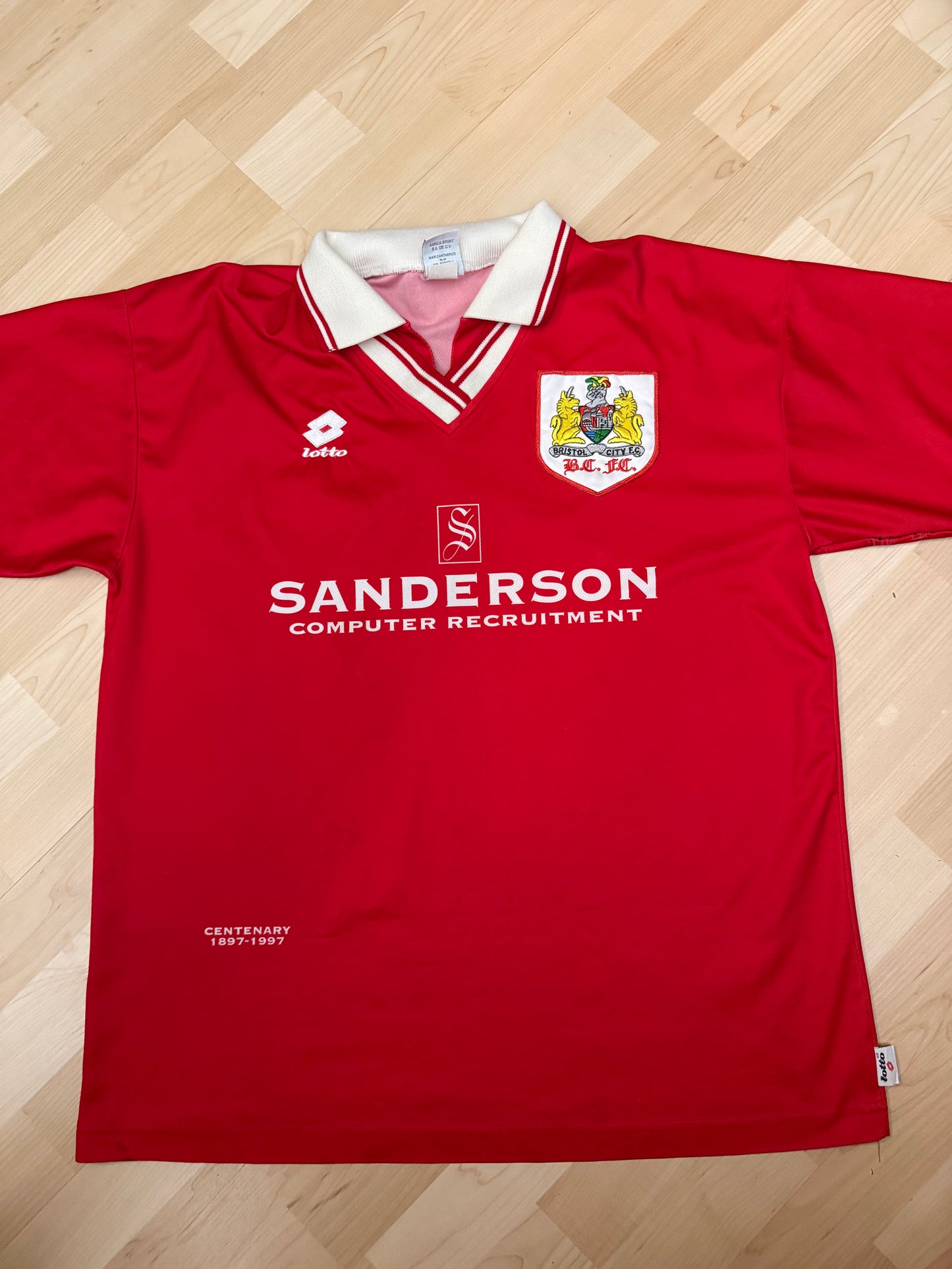 Bristol City 1996/1997 Home Shirt (L/XL)