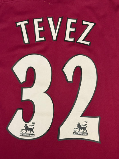 West Ham 2005/2007 Home Shirt (#32 Tevez) (XL)