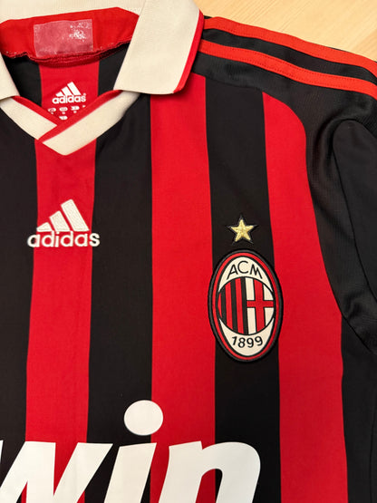 AC Milan 2009/2010 Home Shirt (#10 Ronaldinho) (M)