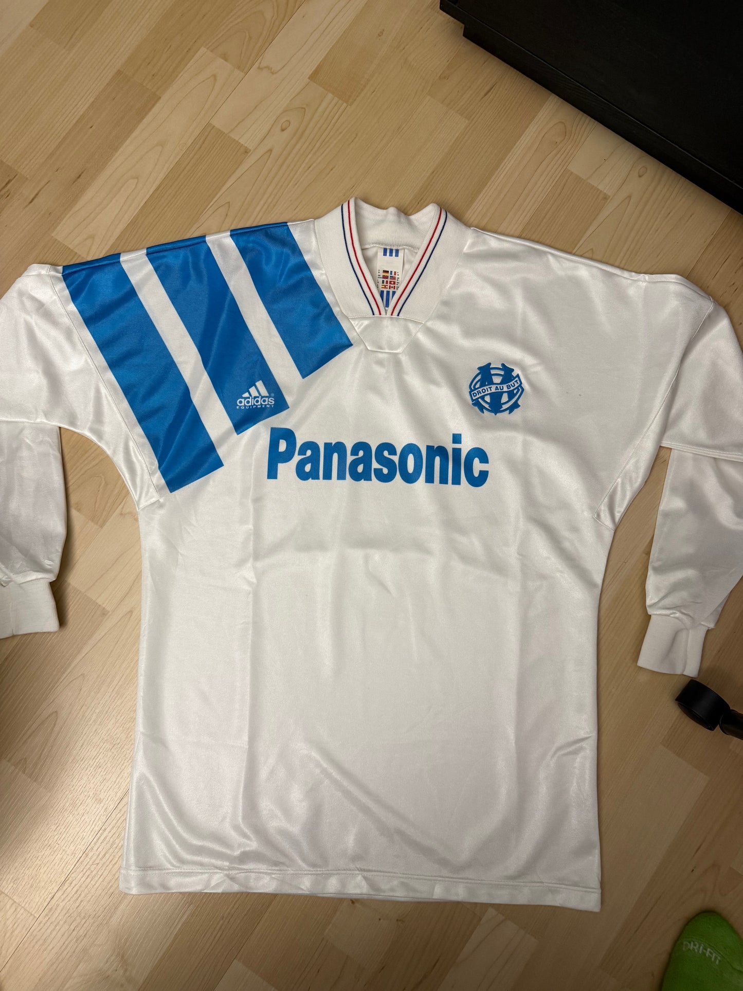 Marseille 1991/1992 Home Shirt Longsleeve (M)
