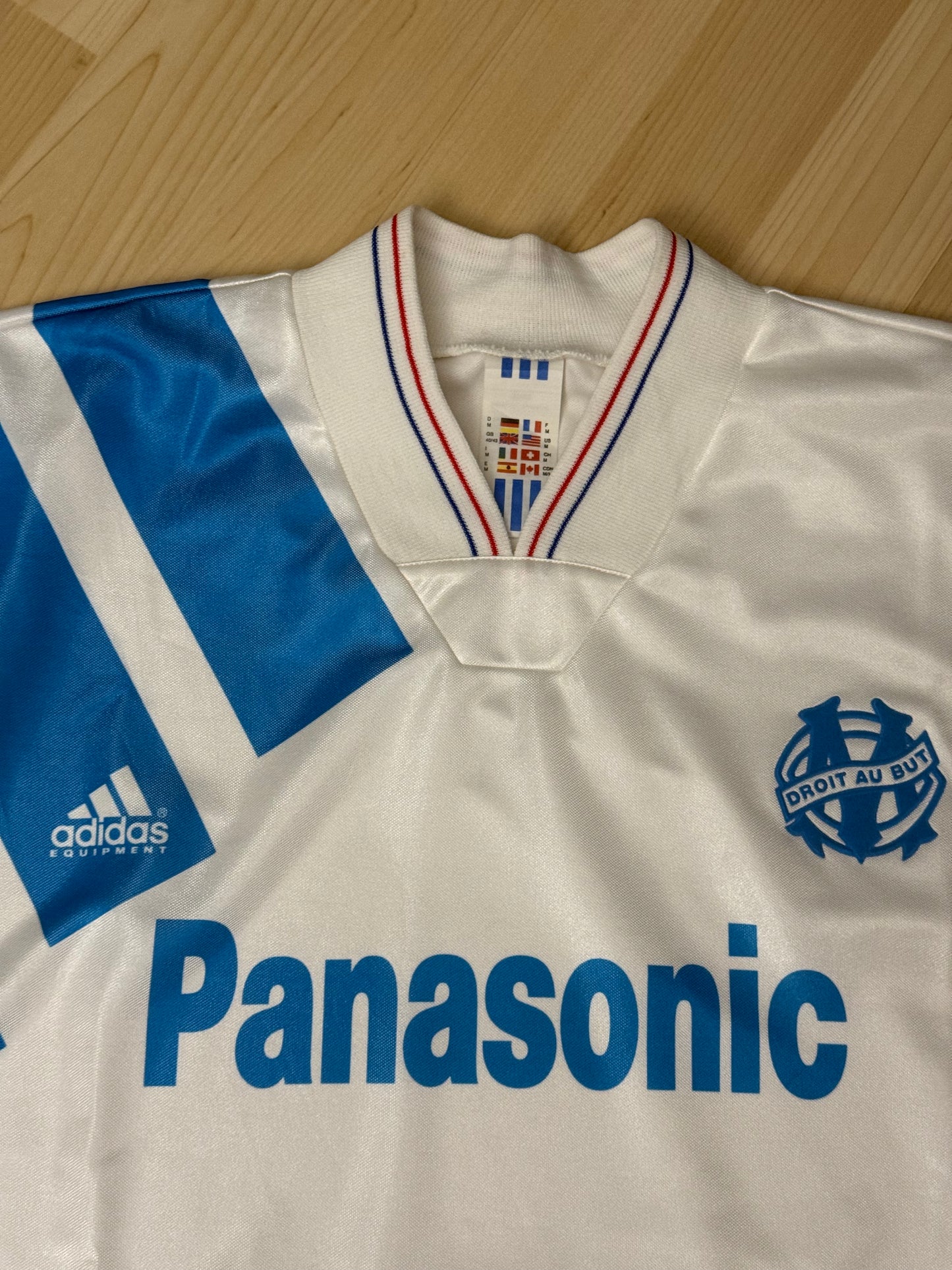 Marseille 1991/1992 Home Shirt Longsleeve (M)