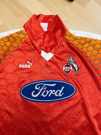 FC Köln 1997/1998 Home Shirt (#9 Polster) (XL)