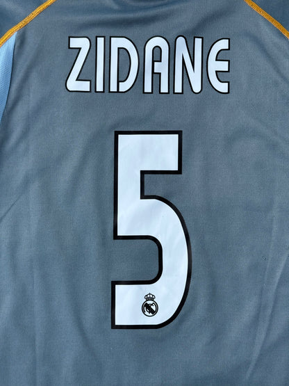 Real Madrid 2003/2004 Third Shirt (#5 Zidane) (L)
