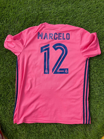 Real Madrid 2020/2021 Away Shirt (#12 Marcelo) (XL)