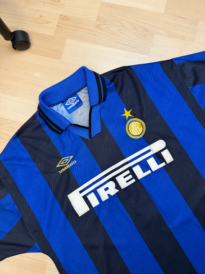 Inter Milan 1995/1996 Home Shirt (M)