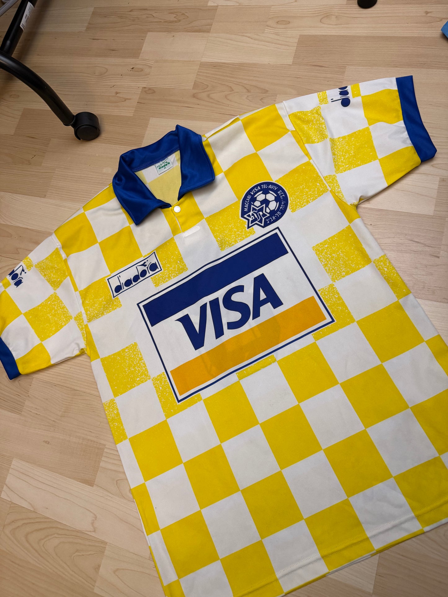 Meccabi Tel Aviv 1995/1996 Home Shirt (M)