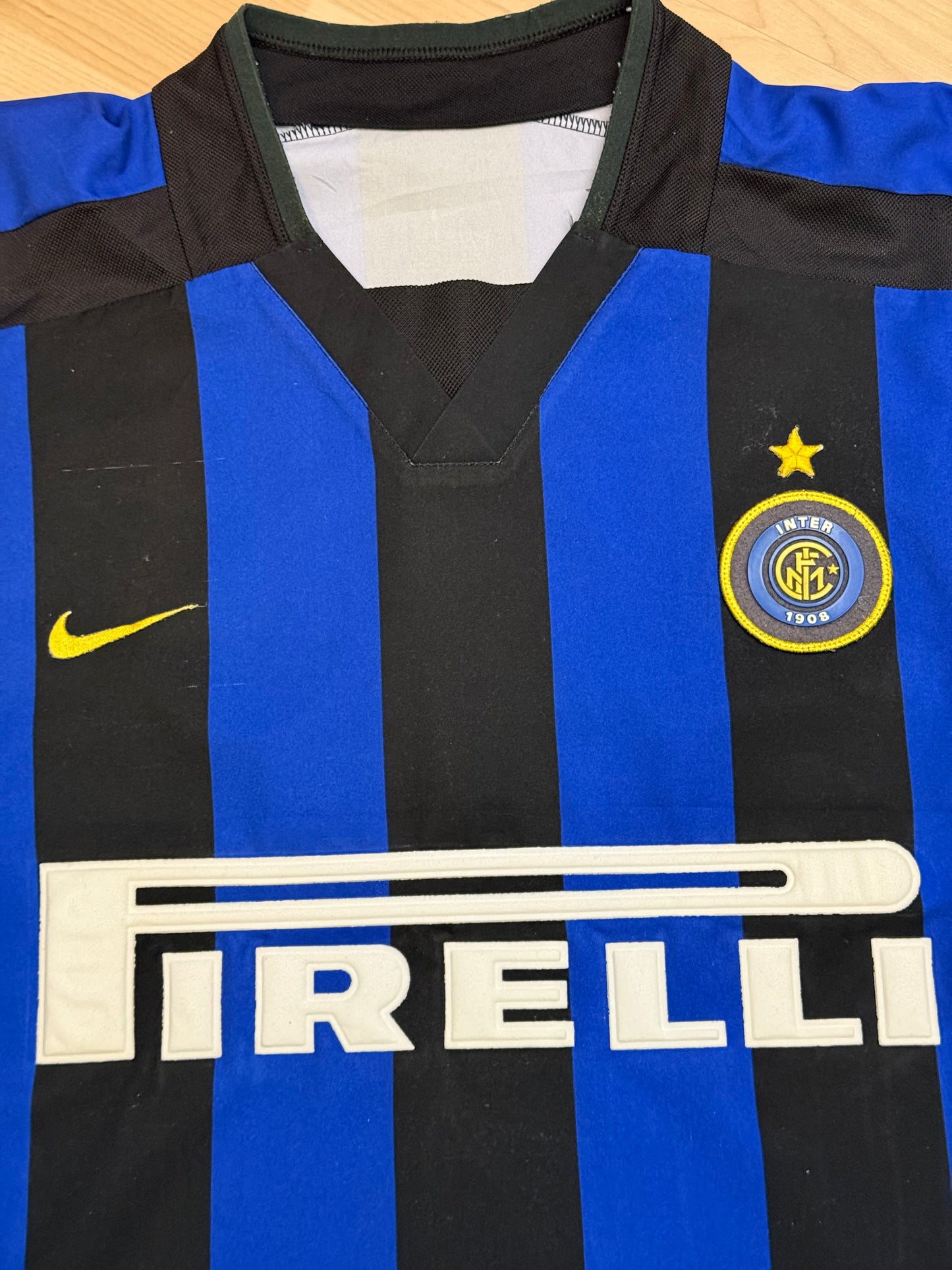 Inter Milan 2002/2003 Home Shirt (#9 Batistuta) (M/L)