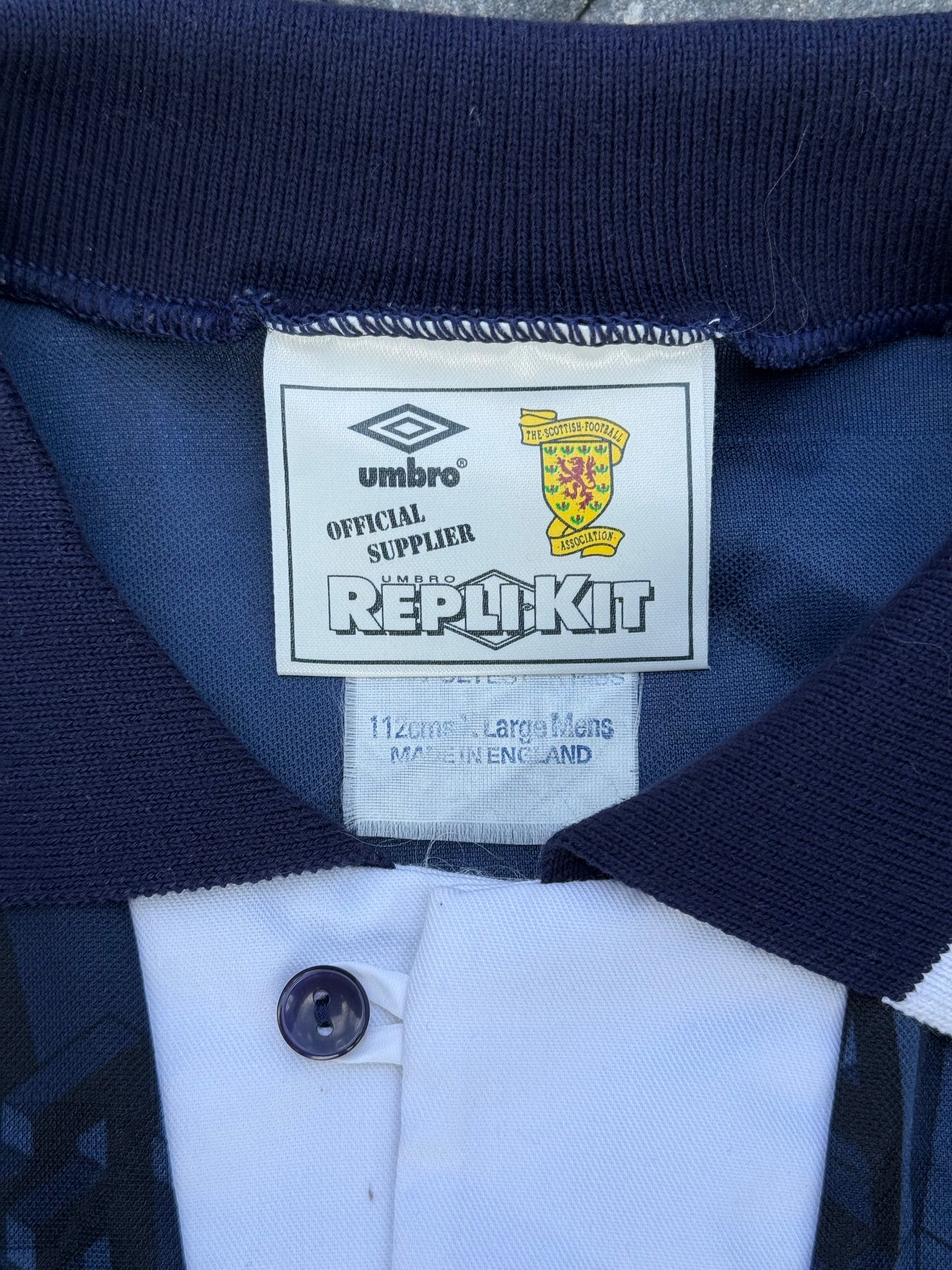 Scotland 1991/1994 Home Shirt (XL)