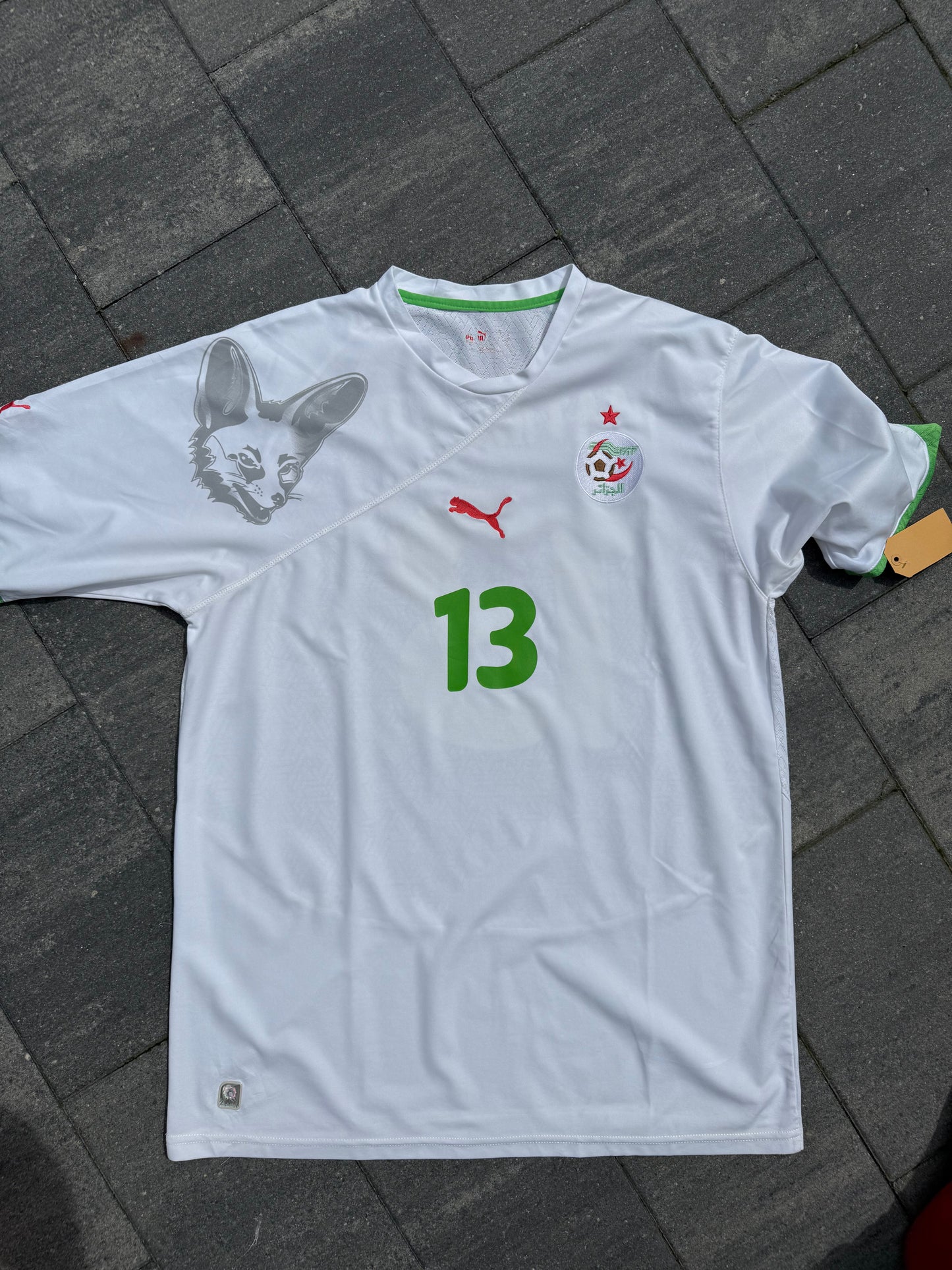 Algeria 2010/2011 Home Shirt (#13 Matmour) (L/XL)