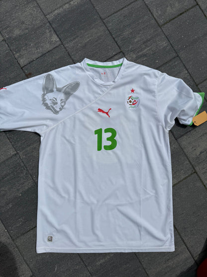 Algeria 2010/2011 Home Shirt (#13 Matmour) (L/XL)