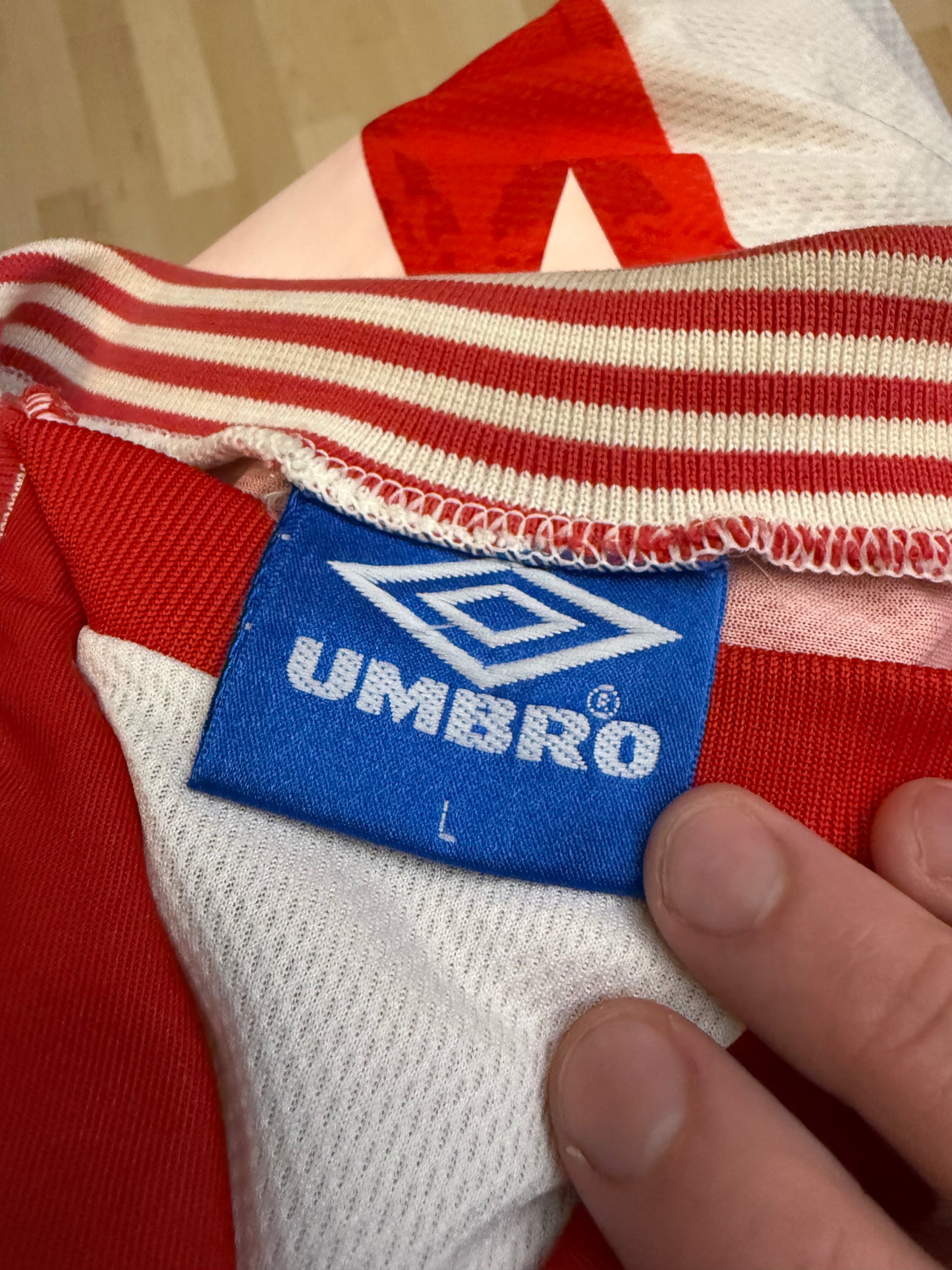 Ajax 1996/1997 Home Shirt (#10 Litmanen) (M/L)