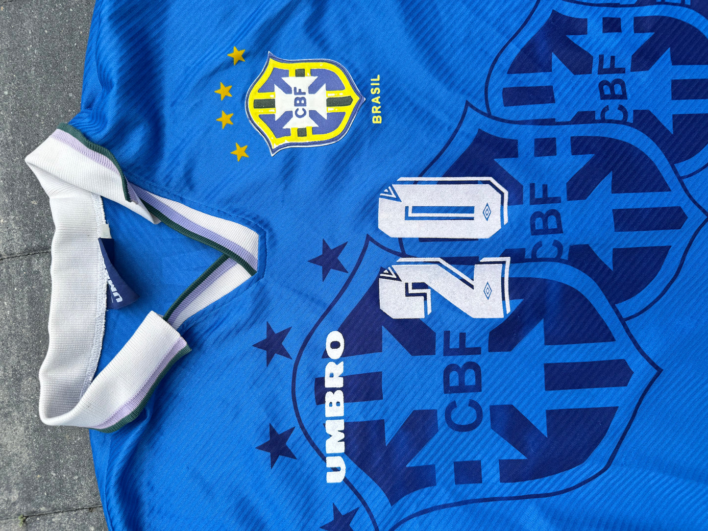 Brazil 1994/1996 Away Shirt (#20 Ronaldo) (M)