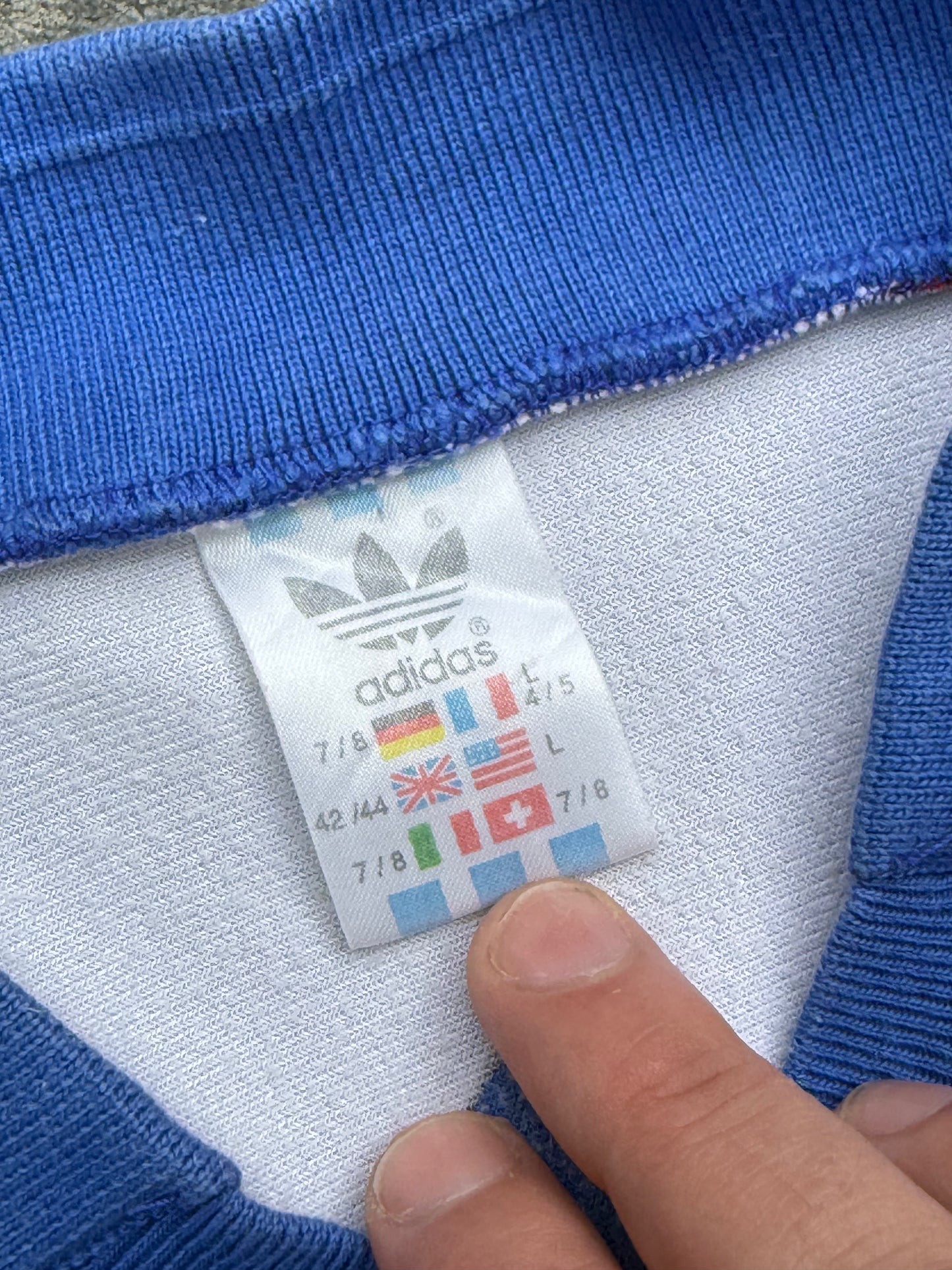 France 1990/1992 Home Shirt Longsleeve (L)