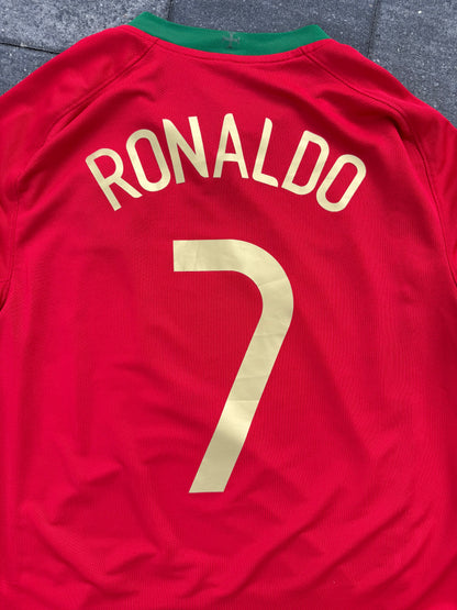 Portugal 2008/2010 Home Shirt (#7 Ronaldo)