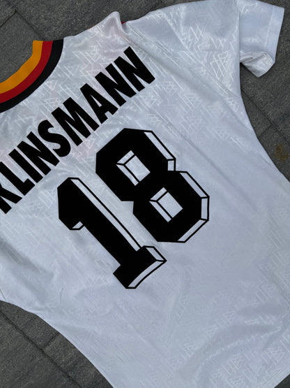 Germany 1994 Home Shirt (#18 Klinsmann) (M)