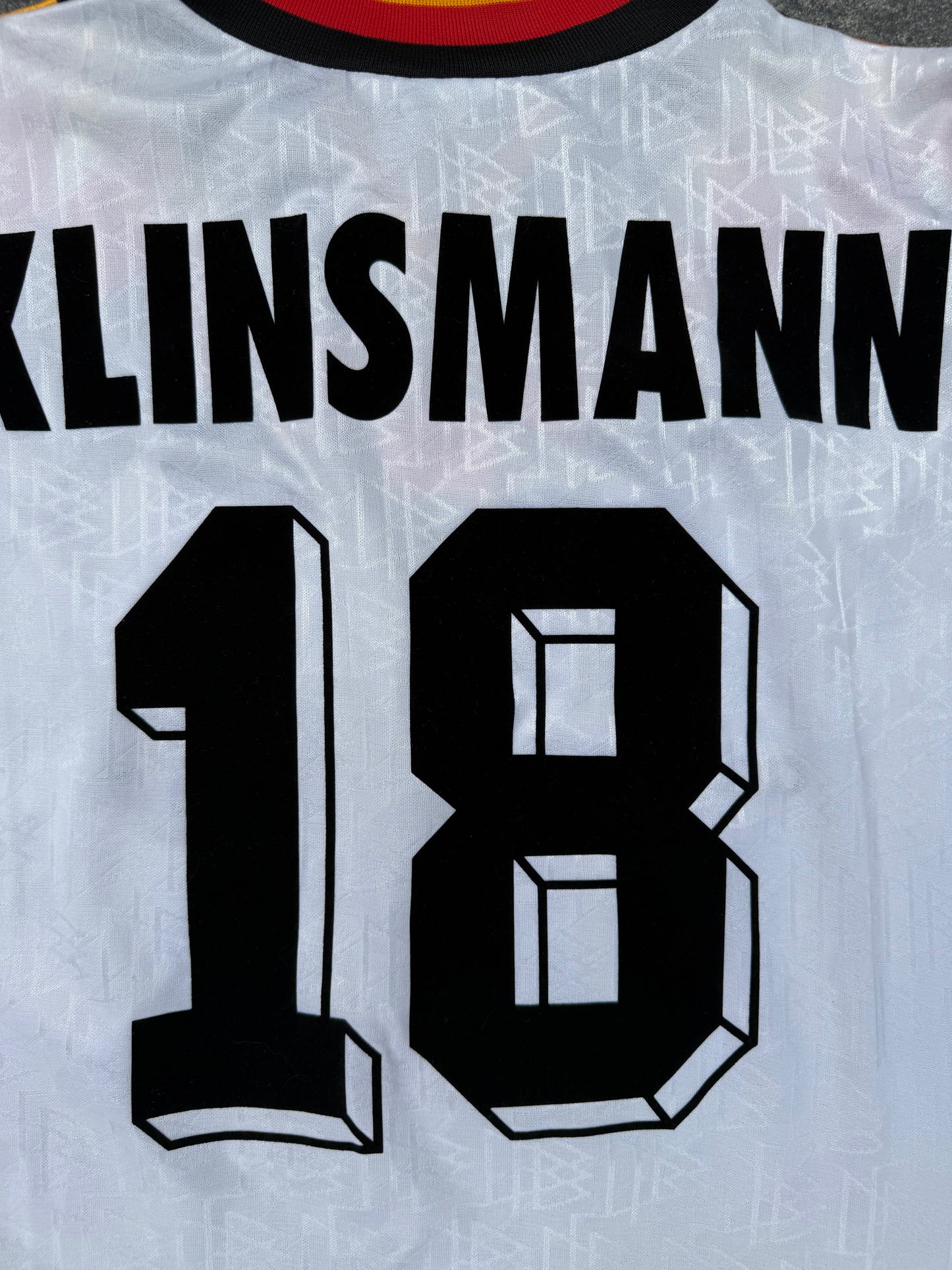 Germany 1994 Home Shirt (#18 Klinsmann) (M)
