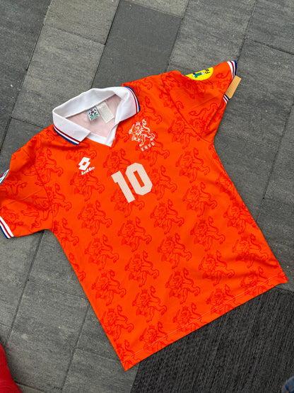 Netherlands 1994 Home Shirt (#10 Bergkamp) (L)