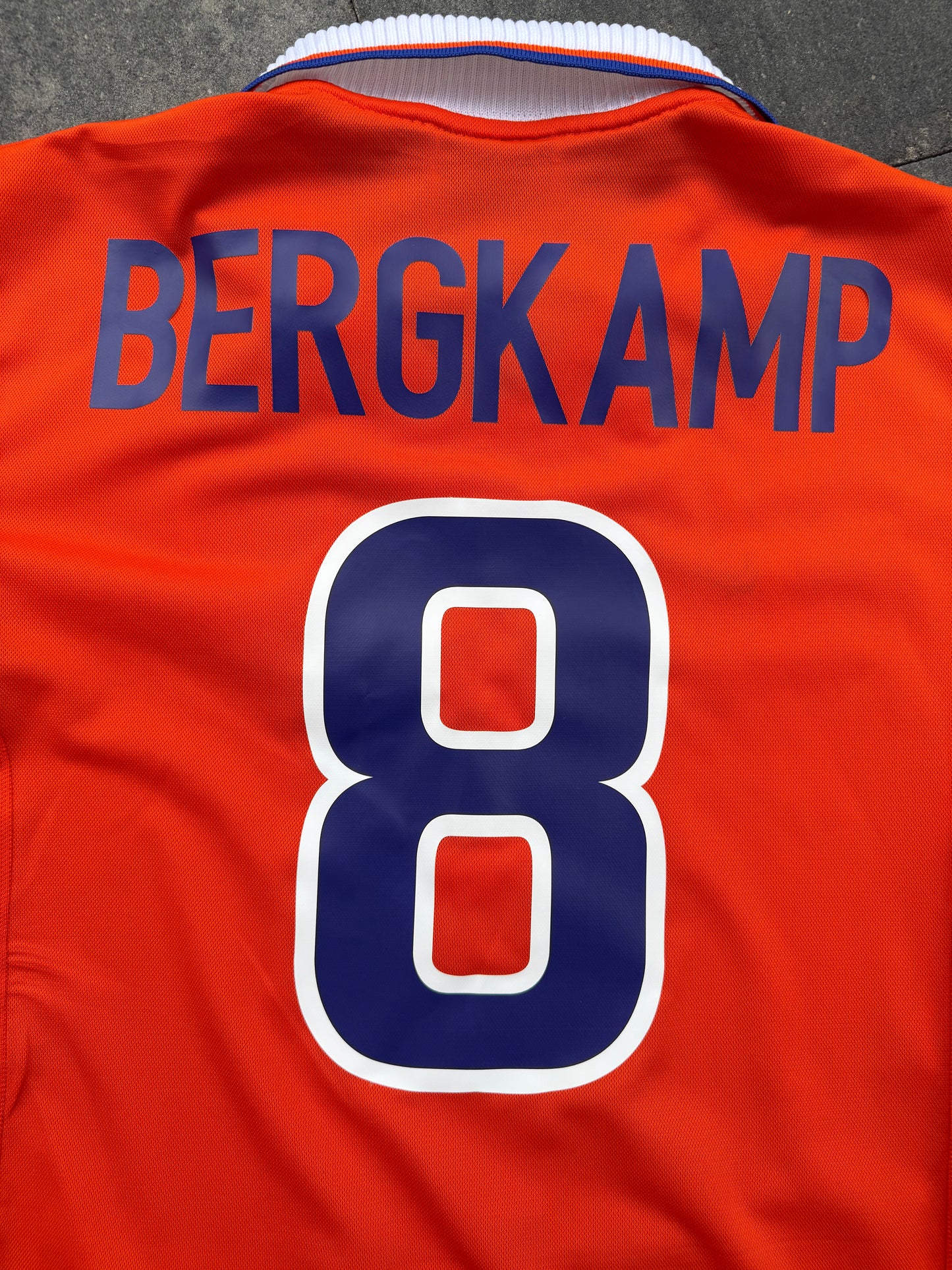 Netherlands 1997 Home Shirt (#8 Bergkamp) (M)