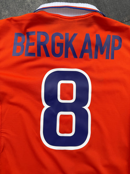 Netherlands 1997 Home Shirt (#8 Bergkamp) (M)