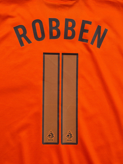 Netherlands 2012/2013 Home Shirt (#11 Robben) (L)