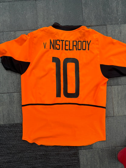 Netherlands 2002/2004 Home Shirt (#10 Van Nistelrooy) (L/XL)
