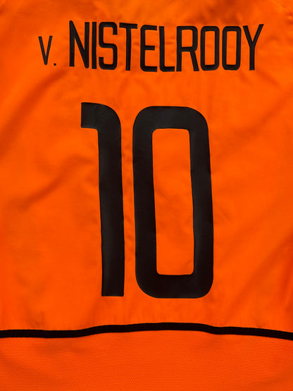 Netherlands 2002/2004 Home Shirt (#10 Van Nistelrooy) (L/XL)