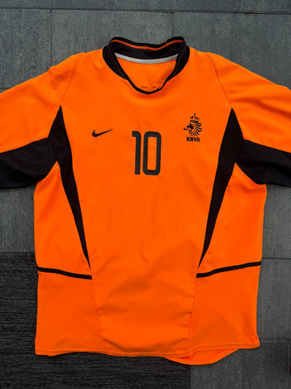 Netherlands 2002/2004 Home Shirt (#10 Van Nistelrooy) (L/XL)