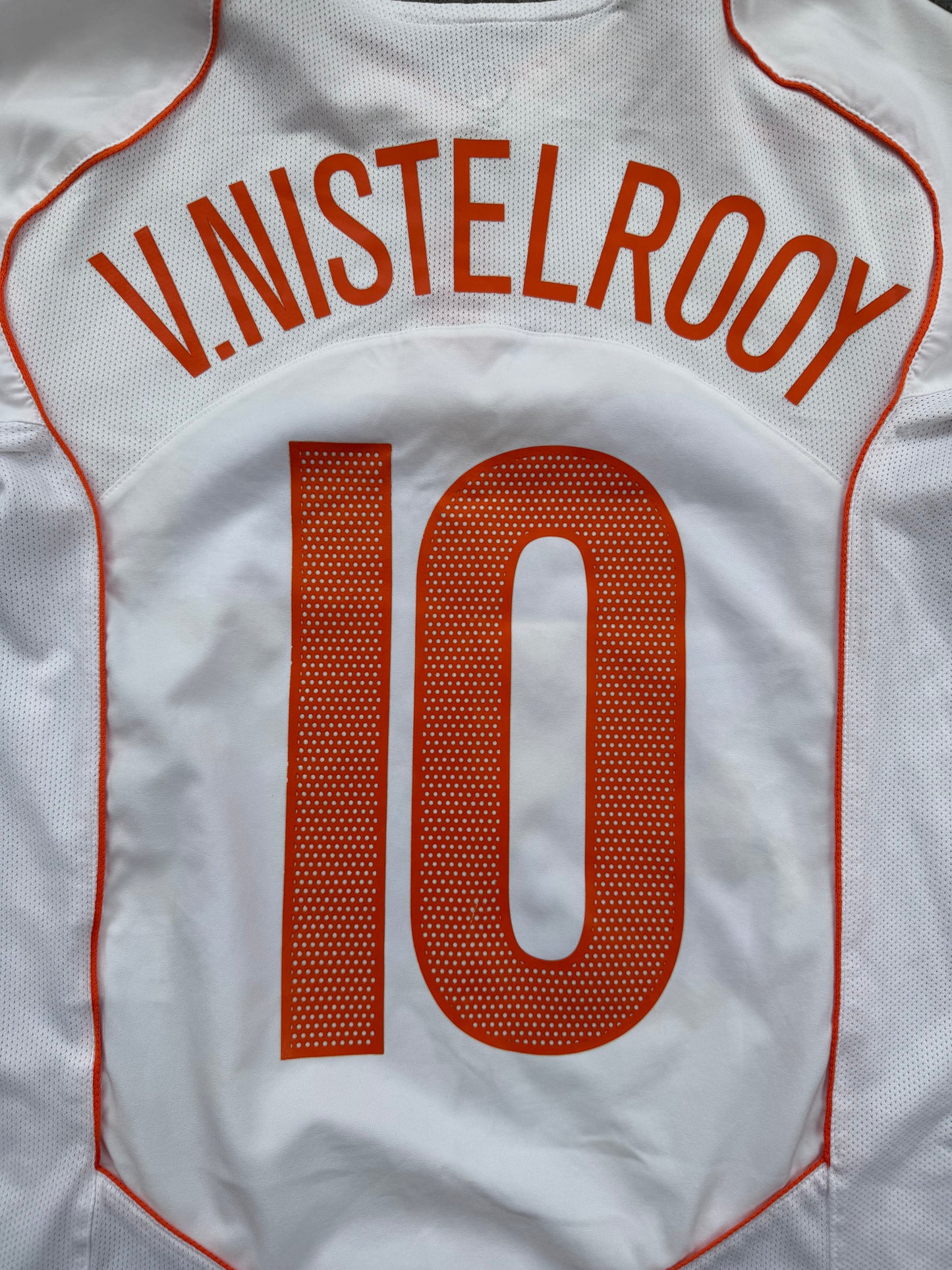 Netherlands 2004/2006 Away Shirt (#10 Van Nistelrooy) (L)