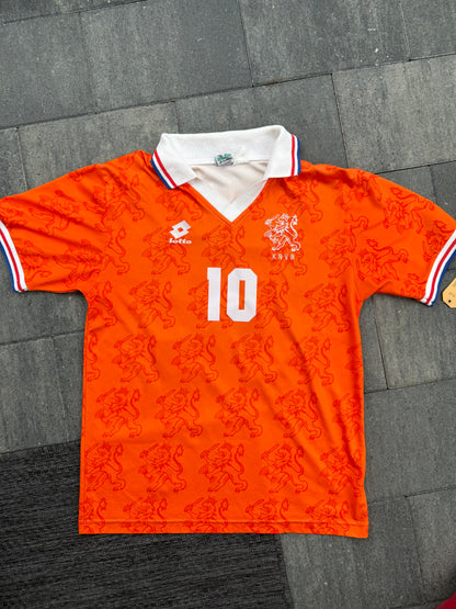 Netherlands 1994 Home Shirt (#10 Bergkamp) (M)