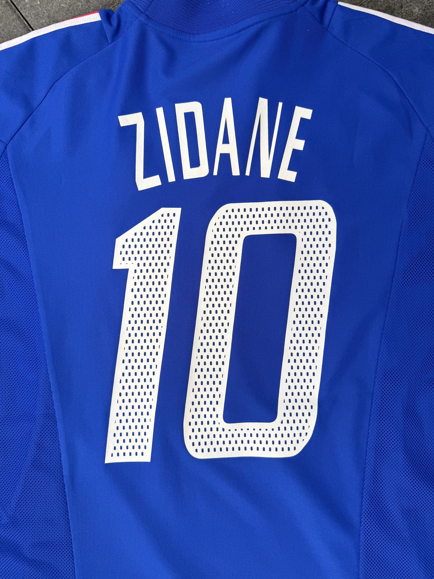 France 2002/2004 Home Shirt (#10 Zidane) (L)