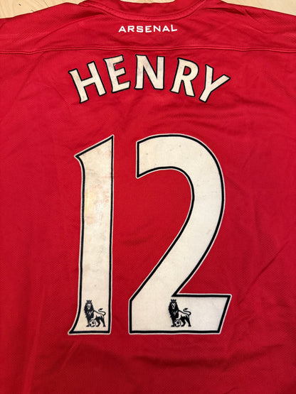 Arsenal 2010/2011 Home Shirt (#12 Henry) (L)