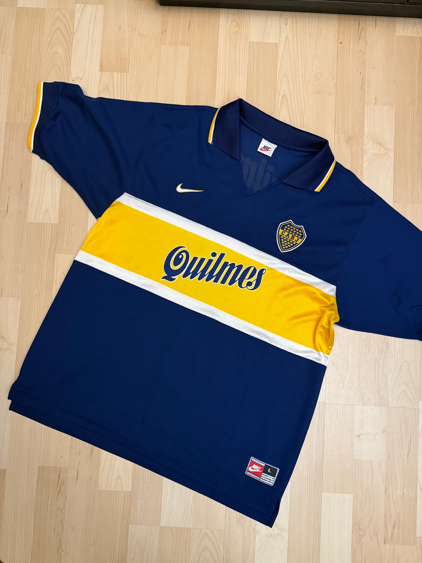 Boca Juniors 1996/1998 Home Shirt (L/XL)