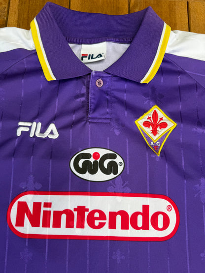 Fiorentina 1998/1999 Home Shirt (#9 Batistuta) (L/XL)