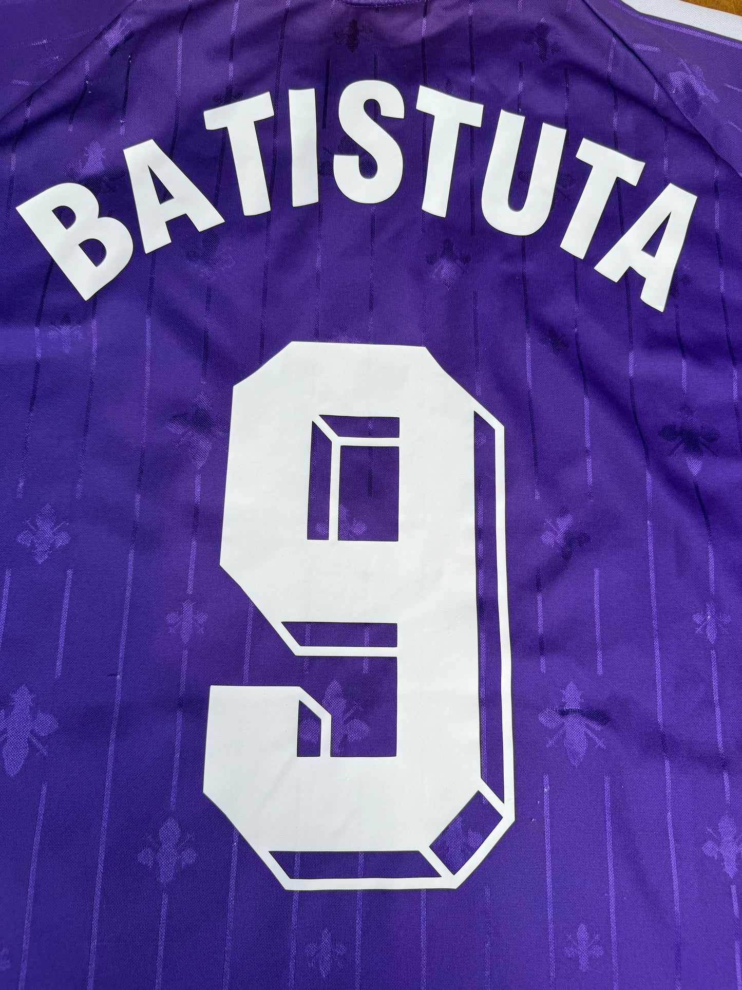 Fiorentina 1998/1999 Home Shirt (#9 Batistuta) (L/XL)
