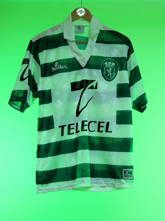 Sporting Lisbon 1996/1997 Home Shirt Saillev (L)