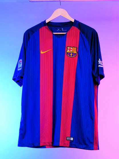 Barcelona 2016/2017 Home Shirt #9 Suárez (XL)