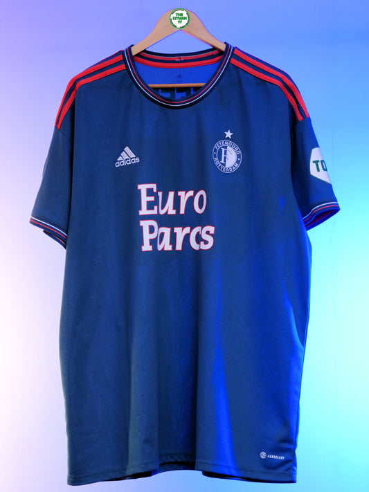 Feyenoord 2022/2023 Away Shirt #20 Wieffer (XXL)