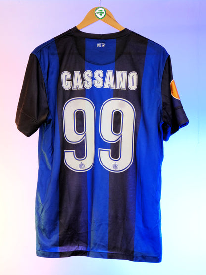Inter Milan Home Shirt 2012/2013 #99 Cassano (L)