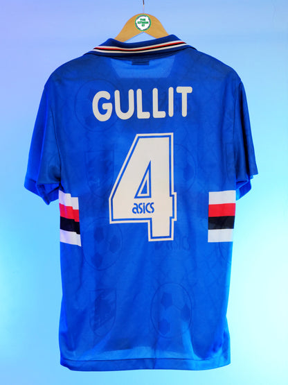 Sampdoria 1994/1995 Home Shirt (#4 Gullit) (L)
