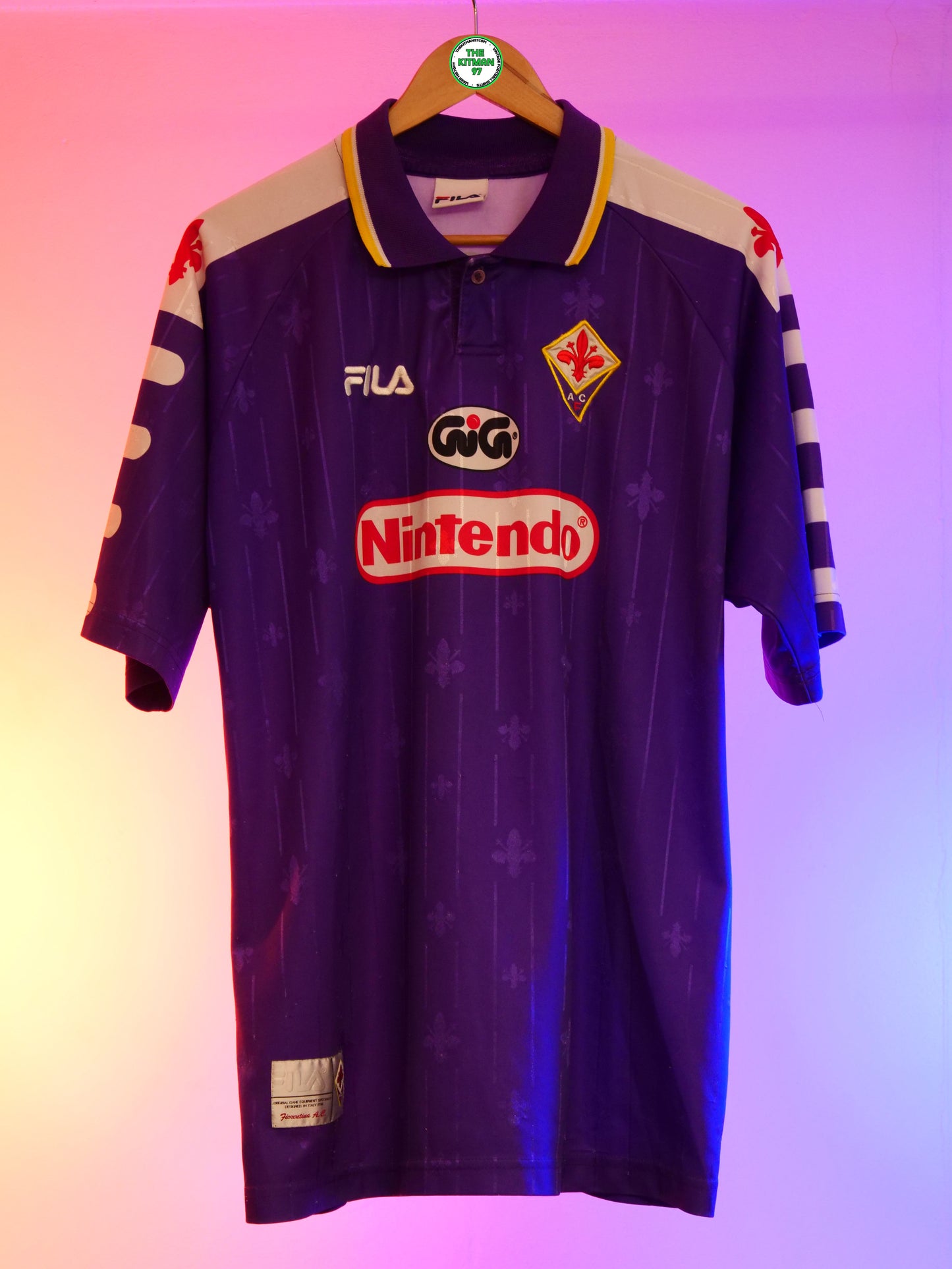 Fiorentina 1998/1999 Home Shirt (#9 Batistuta) (L/XL)
